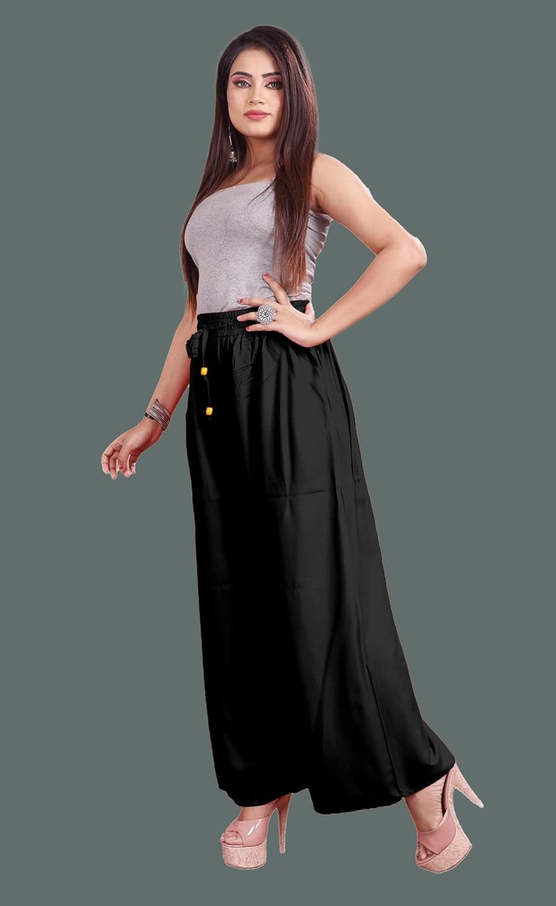 VIG TRENDS Women's Wide Leg Palazzo Pants, High Waist with Drawstring, Casual Loose Fit Trousers - Image 3